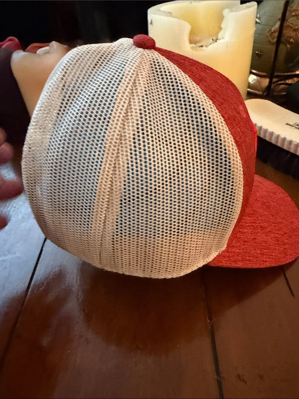 Red Men's Trucker Cap